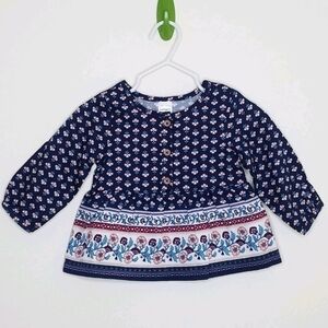 Carter's Flower Shirt 6m